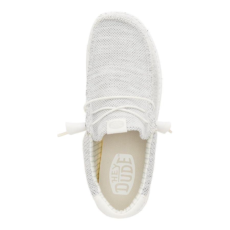 Amazon.com | HEYDUDE Wally Stretch Sox Storm White Size 7